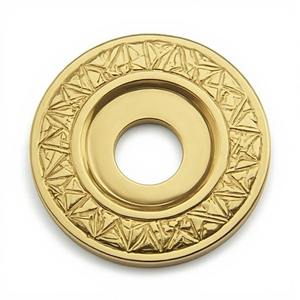 Plaque arrière en métal massif de qualité supérieure pour la fixation de quincaillerie de porte battante dans les chambres modernes et les intérieurs résidentiels - Product Image 4