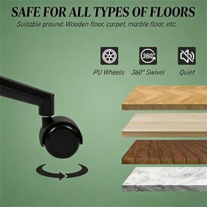 Silla de Oficina Blanca para el Hogar, para Estudio o Espacio de Trabajo - Product Image 4