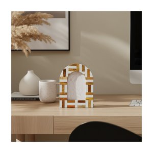 Custom Size and design <b>White</b> Bone & Wood Inlay Photo <b>Frame</b> Elegant Picture <b>Frame</b> for Wedding Anniversary and Family Memories - Product Image 2