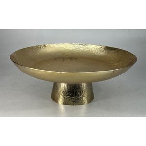Luxury Polished Gold Metal <b>Chocolate</b> Bowl Stand Decorative Fruit Tray Centerpiece Platter Modern Table Decor Party <b>Wedding</b> - Product Image 1