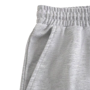 Shorts de sport molletonnés surdimensionnés pour hommes avec logo personnalisé, respirants, épais, pour l'entraînement, le sport et le streetwear, ajustables - Product Image 4