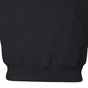 Sweat à capuche noir pour jeunes Elevating Excellence, en mélange de coton doux, à manches longues, décontracté, mode, vêtement de tous les jours - Product Image 2