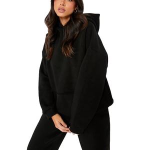 Sudadera con capucha personalizada Unisex 2 piezas Conjunto sudadera y pantalones de chándal polar algodón hombres sudaderas con capucha conjunto para mujer 2026 - Product Image 5