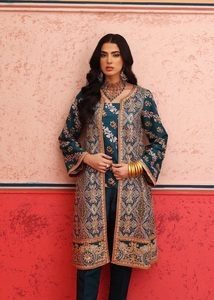 Women Embroidery Kurti Elegant Ethnic Wear Stylish Cotton Long Kurti Designer Printed Casual Kurti Wholesale Fashions - Product Image 1