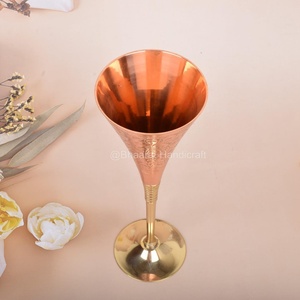 unique shape copper <b>wine</b> glass creative design copper <b>goblet</b> artistic copper <b>wine</b> glass designer shape copper <b>goblet</b> innovative - Product Image 6