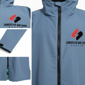 Custom Swim <b>Parka</b> <b>Jacket</b> Men <b>Waterproof</b> Long Hooded Fleece Winter Sports Team Wear OEM Bulk Supplier - Product Image 6