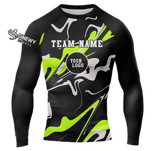 Camiseta de Protección Solar Unisex, Nuevo Diseño, Hecha a Medida, Spandex/Poliéster de Alta Calidad, 220g, Manga Larga, Transpirable, Secado Rápido, OEM Personalizado - Product Image 1