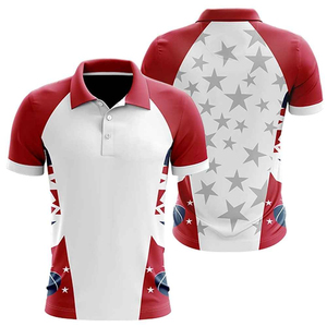 Camiseta Polo de Algodón para Hombre, Premium, de Moda, Manga Corta, Casual, con Logotipo Personalizado, Proveedor Mayorista - Product Image 1