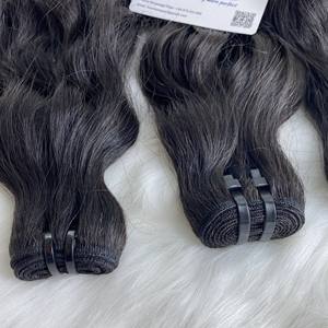 100% ต่อผมมนุษย์ทำจากเส้นด้ายสองชั้น - Product Image 6