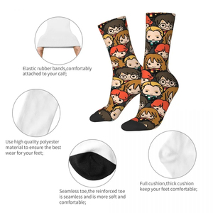Chaussettes de sport pour hommes en coton de haute qualité, imprimées numériquement, tricotées, personnalisées, pour le basketball, idéales pour l'hiver - Product Image 5