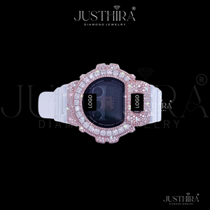 High Quality Moissanite Diamond <b>Watch</b> Fully <b>Iced</b> <b>Out</b> Luxury Jewelry Style Wristwatch Available At Factory Direct Price - Product Image 4