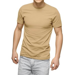 T-shirts d'extérieur en tissu doux 100% coton, vente en gros, impression par sublimation personnalisée, unisexe, service OEM, prix d'usine pas cher - Product Image 4