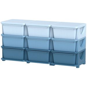 Clothes & Toy Cubby Storage Bins Plastic Storage Boxes for Convenient Organization - Product Image 4