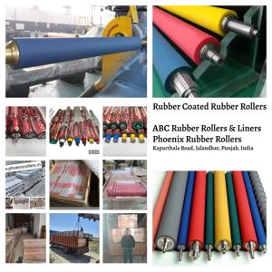 Sakurai Oliver 58 Rouleau en caoutchouc Système d'amortissement de l'encre offset Rouleaux Offset en caoutchouc de haute qualité 1Yr Warr. Life Exp. 5 ans. - Product Image 3