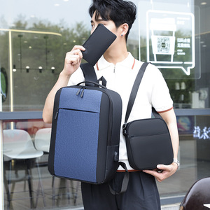 Sac à dos pour ordinateur portable en néoprène, imperméable, 30-40L, compartiments spacieux, protection rembourrée, bureau, école, collège, voyage - Product Image 6
