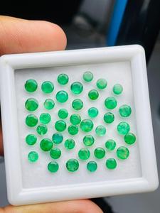 Lote de Esmeraldas Naturales de Zambia, Corte Zambia, Calidad AAA, Color Verde, Certificado IGI, Lustre Excelente, Corte y Pulido Perfectos para Joyería - Product Image 6