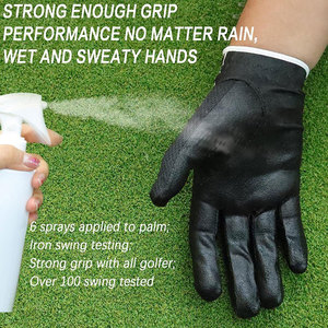 Guantes de Golf para Hombre de Alta Calidad, Nuevo Modelo, 100% Cuero Genuino, Cómodos, Antideslizantes, Material de Cuero con Partículas, Piel de Oveja - Product Image 5