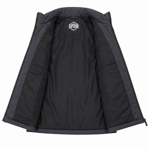 Men's Quilted Winter Vest Custom Logo Sleeveless Puffer Jacket Windproof Thermal Body <b>Warmer</b> for Hiking Camping Fishing Travel - Product Image 6