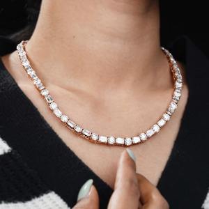 Suministro Directo de Fábrica de Exclusivos Collares de Diamantes de Diseñador para Mujer, Colección de Joyería Fina a Precio Competitivo - Product Image 3