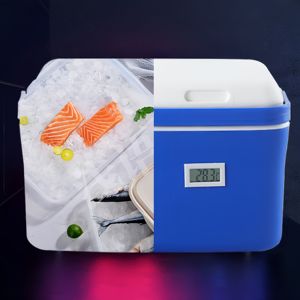 PP/EPS Cooler <b>Box</b> Food Beverage Eco-Friendly Modern Style Multi-Functional Outdoor <b>Camping</b> Portable Letter Pattern 195mm Depth - Product Image 4
