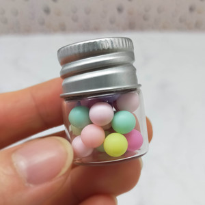 Miniature Colorful Candy Jar Glass Dollhouse Accessory Decoration 1:12 <b>Scale</b> DIY Craft Item for Age 14+ - Product Image 5