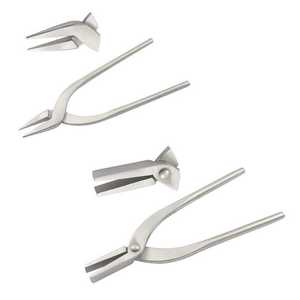 150mm Slim and Wide Flat <b>Nose</b> Pliers Stainless Steel Matt Finish Jewelry Making DIY Crafting Tool 5.91 Inch ZetomedPro - Product Image 1