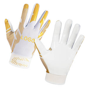 Wholesale <b>Men's</b> Full Finger Leather American Football <b>Gloves</b> Sticky Grip Breathable <b>Touch</b> <b>Screen</b> Adjustable Wrist Strap Durable - Product Image 6