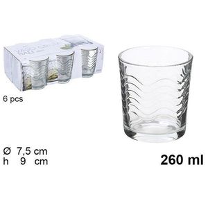 Bicchiere in Vetro VASO AGUA BALI da 260ml - Product Image 3
