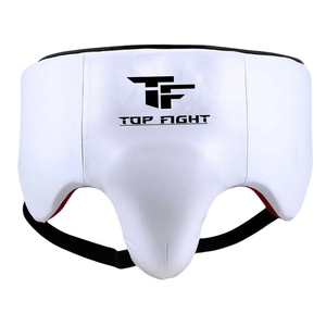 2026 Custom Made Cowhide Leather Groin Abdominal Guard High Quality Boxing Gear with Custom Colors & Logo - Product Image 2