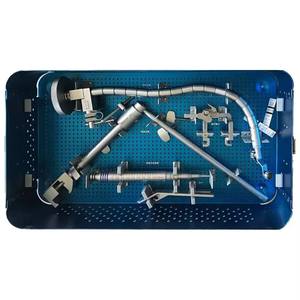 Juego de Instrumentos Espinales de Acero Inoxidable, Retractor Tubular Manual para Cirugía Espinal Mínimamente Invasiva (MIS), Retractor Espinal OLIF de Grip Surgical - Product Image 1
