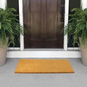 Tapis en fibre de coco naturelle pour jardin, contrôle des mauvaises herbes, rétention d'humidité, inodore, pour plateau de plantes, tapis pour animaux de compagnie et reptiles - Product Image 5