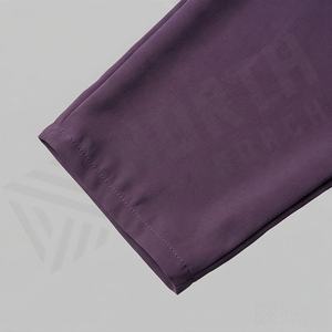 Abaya islamique droite à marque privée pour femmes, en polyester respirant et confortable, fabrication directe, vêtements modestes - Product Image 5