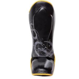 Protège-tibias en cuir multisports pour adultes Hawk, offrant une grande polyvalence, une couche extérieure durable et une protection en mousse souple. - Product Image 6