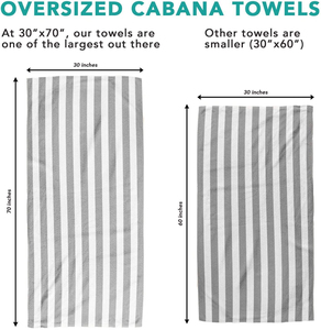 Toalla de Playa Turca Clásica de Alta Calidad, Personalizada, Libre de Arena, 100% Algodón Hipoalergénico, Sostenible, Comprimida, para Todas las Estaciones - Product Image 4