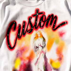 T-Shirt da Uomo Oversize di Alta Qualità con Design Personalizzato, <span class=keywords><strong>in</strong></span> Cotone con Decorazioni <span class=keywords><strong>in</strong></span> Strass - Product Image 3