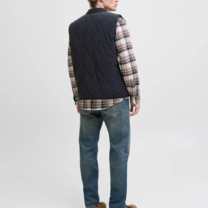 Vestes sans manches pour hommes de haute qualité, vestes décontractées personnalisées, manteau sans manches, veste matelassée douce et chaude pour hommes - Product Image 2