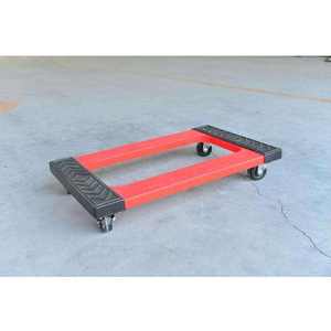 Wholesale High Capacity 1000lbs Polypropylene Mover Wheel Dolly Smooth Platform Lift Trucks Easy Approach Lightweight - Product Image 4