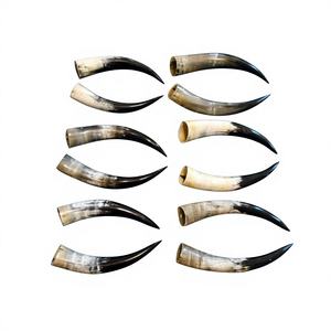 Chopes à bière en corne de viking de style américain polies, anciennes, lavables au lave-vaisselle, écologiques, légères, portables, pour usage domestique ou en bar - Product Image 4