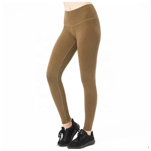 Leggings de sport taille haute personnalisés OEM ODM de haute qualité, pantalons de yoga sans couture, collants de course, vêtements de sport pour femmes - Product Image 5