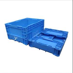 Caja de Almacenamiento de Bebidas Plegable de Plástico PP de Alta Calidad Folin B1 AM, 3mm de Grosor, con Asa, Materiales Reciclados, Apilable - Product Image 1