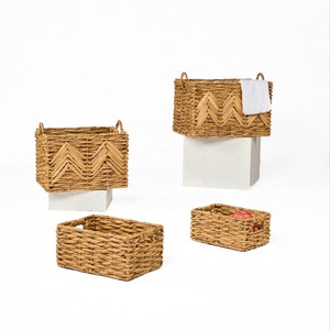 Exquisita Cesta Rectangular de Jacinto de Agua Vintage Ecológica: La Solución Definitiva de Almacenamiento. Exportación a Todo el Mundo desde Vietnam. Viet Anh. - Product Image 2