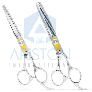 Equinox Professional Hair Scissors <b>Set</b> Includes <b>Barber</b> Scissors & Thinning Shears Premium Japanese Steel Hair Cutting Scissors - Product Image 1
