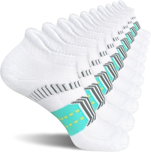 Colorful No Show Sports <b>Socks</b> Cushioned Ankle Athletic <b>Running</b> <b>Socks</b> for Gym Training - Product Image 3