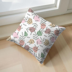 Funda de Almohada Decorativa Cuadrada de Algodón para Sofá, con Cierre Oculto, para Sala de Estar y Dormitorio - Product Image 1