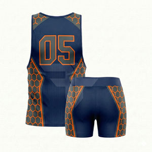 Camiseta Retro Vintage para Correr, Bordada, Estilo Clásico, Uniforme de Atletismo Personalizado con Logotipo para Escuela Secundaria - Product Image 2