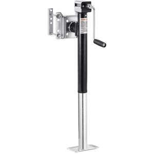 Cric de remorque boulonné à capacité de charge dynamique robuste de 5000 lb, poignée de support de levage de 14.3 pouces pour remorques utilitaires de yacht de camping-car - Product Image 1