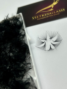 Extensiones de Pestañas de Volumen Extremo de Pelo Sintético al por Mayor, Bandejas de Pestañas Premade 10D 12D 14D 16D con Base Puntiaguda, Marca Privada - Product Image 6