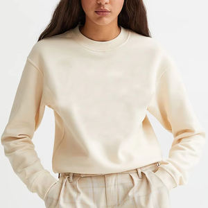 Nueva Llegada, Venta Directa de Fábrica, Sudaderas para Mujer Tallas Grandes, Diseño Personalizado, Apliques Bordados, 100% Algodón, para Venta en Línea - Product Image 6