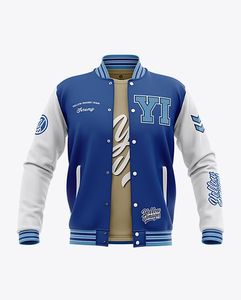 Custom <b>Vintage</b> Style 100% Wool Varsity <b>Jackets</b> with Chenille Patches Quick Dry & Breathable OEM ODM for Teams & Schools - Product Image 3
