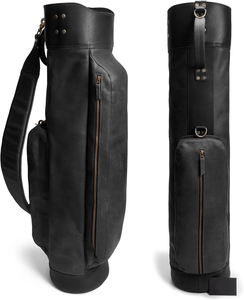 Bolsa de Golf Negra de Poliéster, Gran Capacidad, Ligera, Impermeable, Multifuncional, con Cierre de Cremallera, para Adultos - Product Image 1